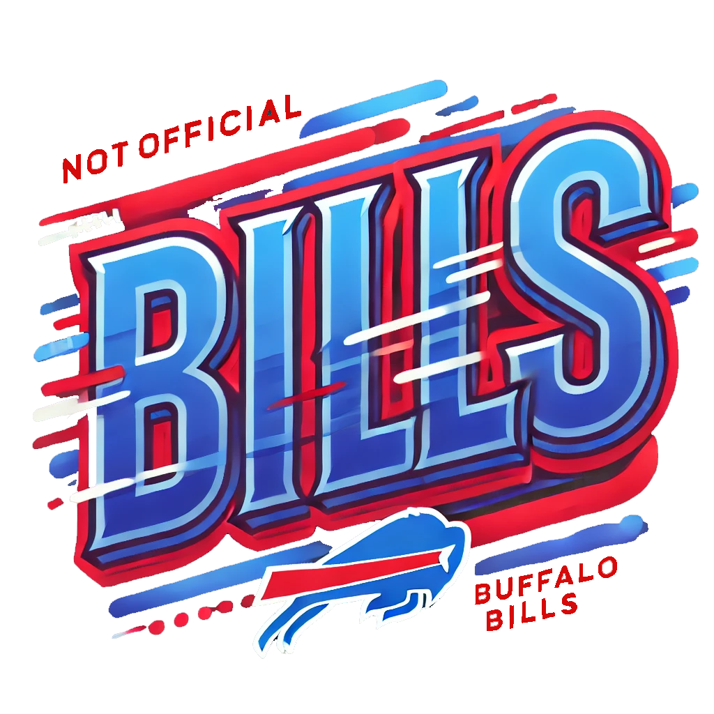 AI generated Buffalo Bills logo, reflecting Graydon from Hippie Helper Creations' passion for Buffalo Bills football.